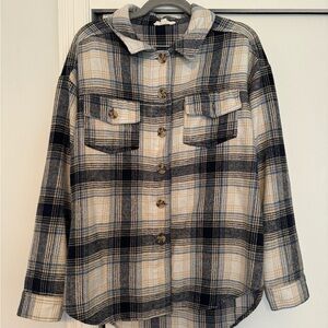 LA hearts women’s flannel